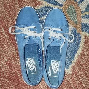 Vans, sz 4.5 blue.